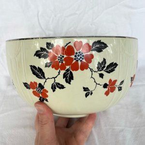 Hall’s China Poppy design bowl- stunning colors!